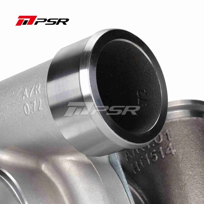 Turbocharger Pulsar PSR 3584 GEN2 Dual Ball Bearing T51R Mod T4 Open 0.63 A/R Stainless Steel