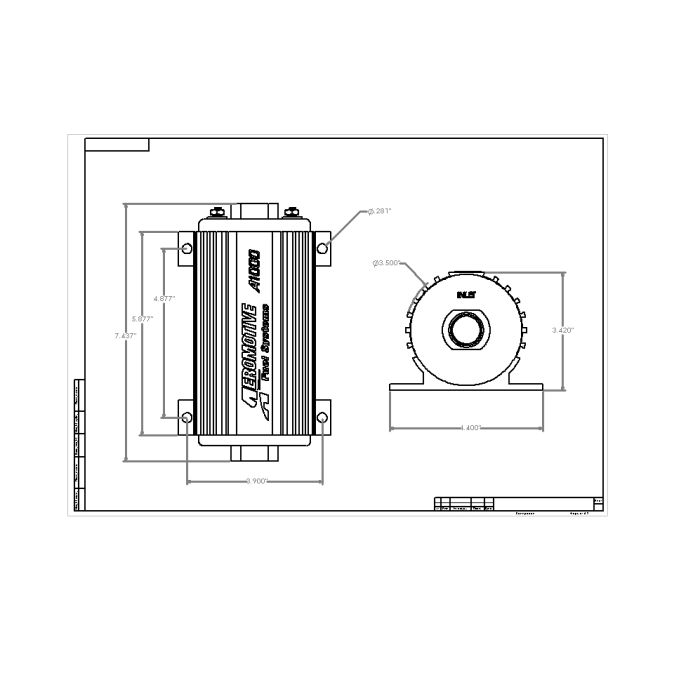 Pompa paliwa Aeromotive 11101 A1000 (EFI up to 1300HP) USA-ARE-11101 2 499,00 zł