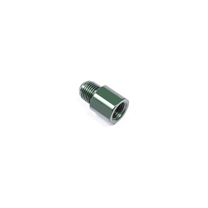 M14 Inverted Flare to 6AN Male Fitting Adapter Short Radium Engineering
