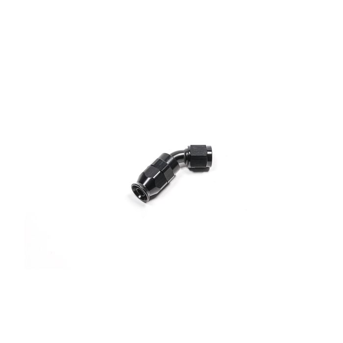6AN Hose End 45 Degree PTFE Black Radium Engineering