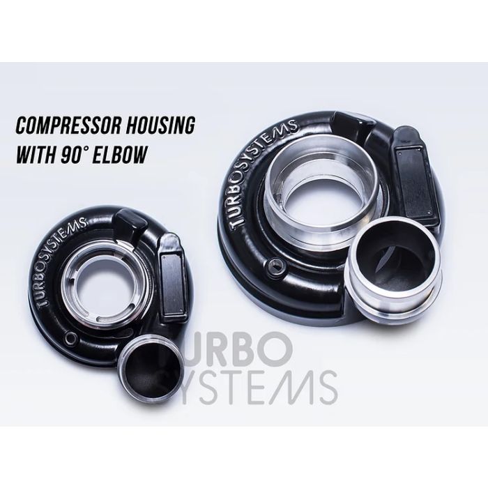 Turbocharger TurboSystems HTX3057B2 air outlet 90 degrees