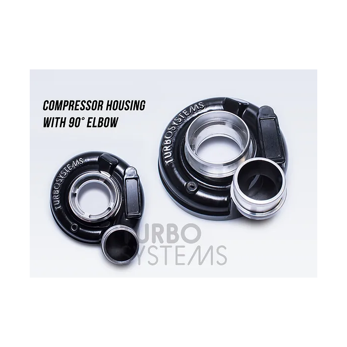 Turbocharger TurboSystems HTX3057B5 air outlet 90 degrees