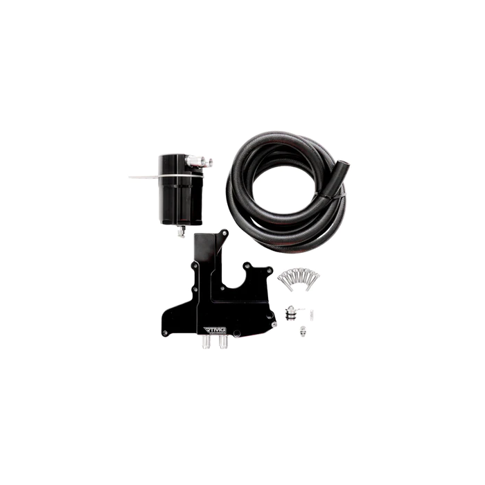 Oil Catch Can Kit Small RTMG Performance for 1.8 / 2.0 TSI - Purple AN10