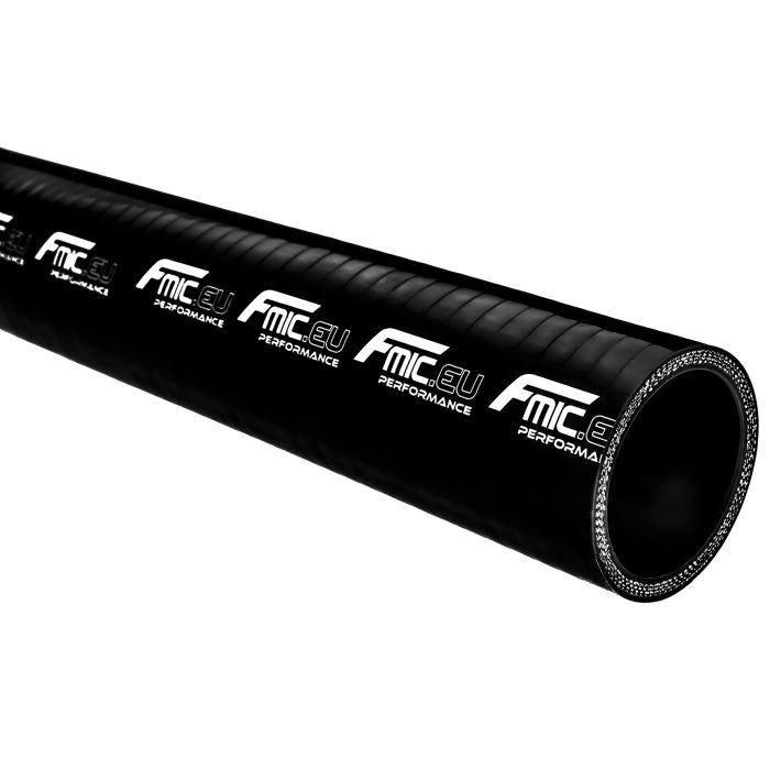 1m Silicone pipe 65mm Black