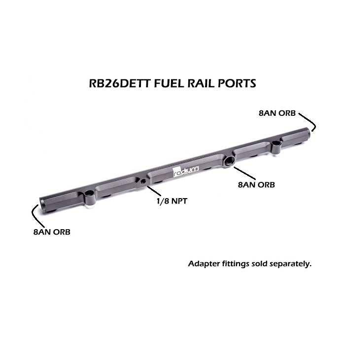 Fuel Rail for Nissan RB26DETT Radium Engineering