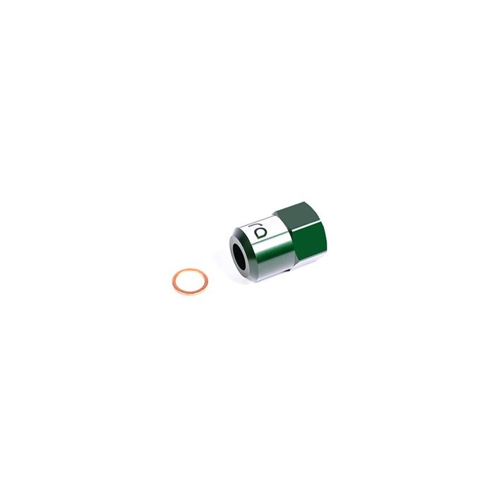 10AN ORB To Bosch 044 Check Valve Adapter Radium Engineering