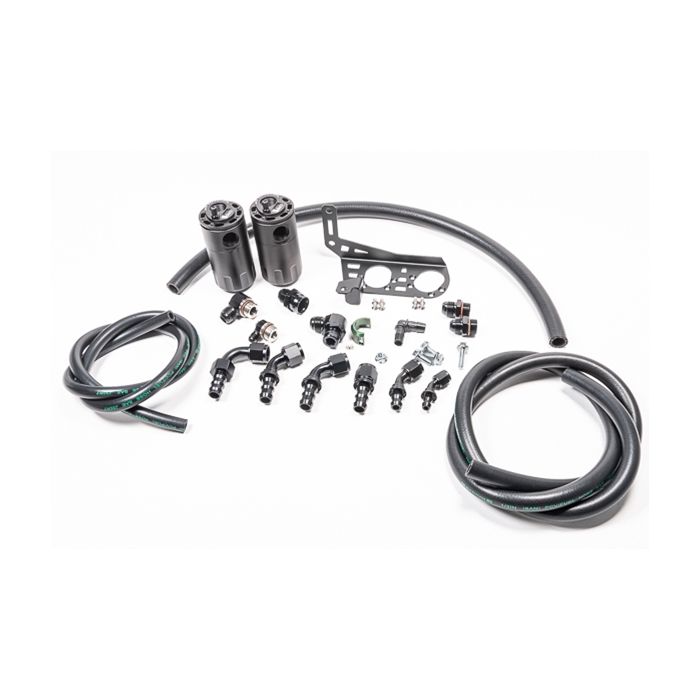 Dual Catch Can Kit for Lamborghini Gallardo LP Fluid Lock Radium Engineering