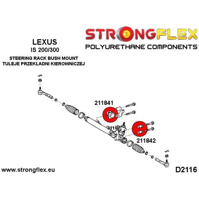 216231B: Kompletny zestaw zawieszenia Lexus IS