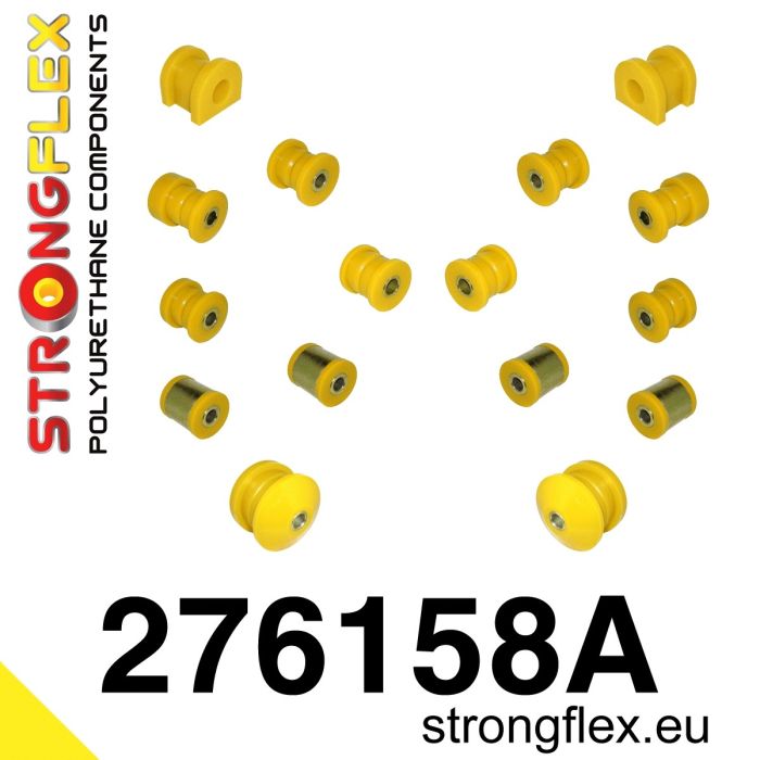 276158A: Zestaw tulei tylnego zawieszenia SPORT Subaru Baja