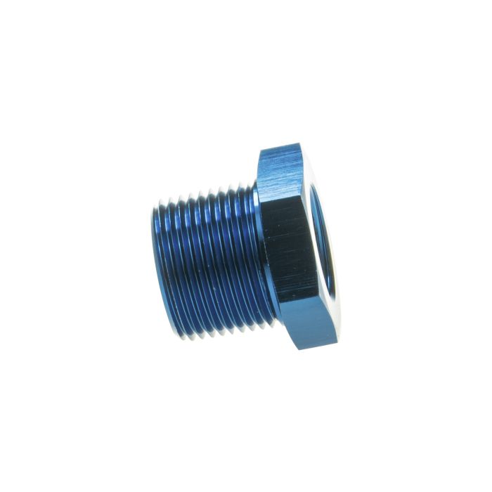 3/8 NPT - 1/4 NPT Nypel adapter redukcyjny prosty męsko-żeński Niebieski