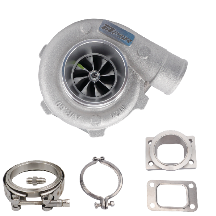 Turbocharger Pulsar PSR 3071 GEN2 Compact 650HP .64 Stainless Steel T25 Inlet 3
