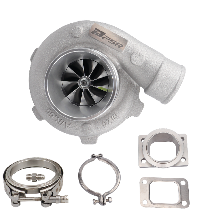 Turbocharger Pulsar PSR 3076 Gen2 750HP Compact 1.03 Stainless Steel T3 Inlet 3