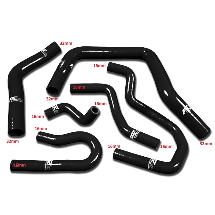 Silicone cooling system hose kit for Honda Civic Type R EK EG B16A B18C EX SI