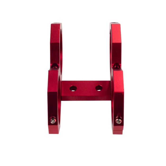 JRspec Dual fuel pump mounting bracket 60mm type 2 red