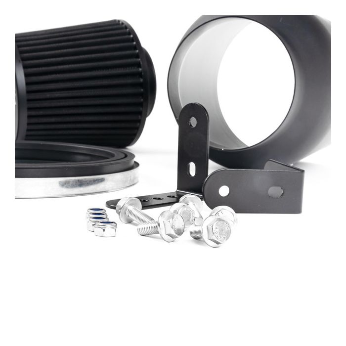 Ramair ProMax Large Universal Pleated 76mm Rubber Neck Air Filter in Enclosed Airbox