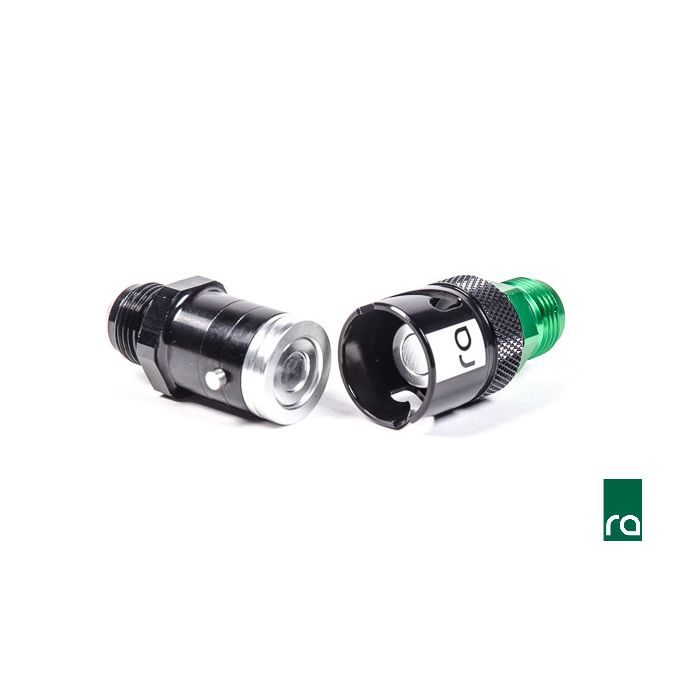 8AN Dry Break 27mm Set  Radium Engineering