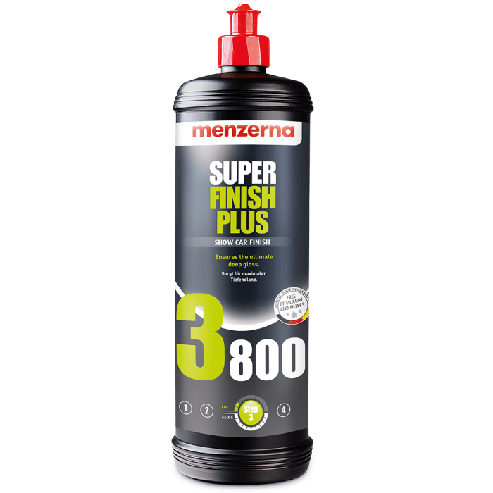 Menzerna Super Finish Plus 3800 - 1l SHOW CAR FINISH - DEEP GLOSS