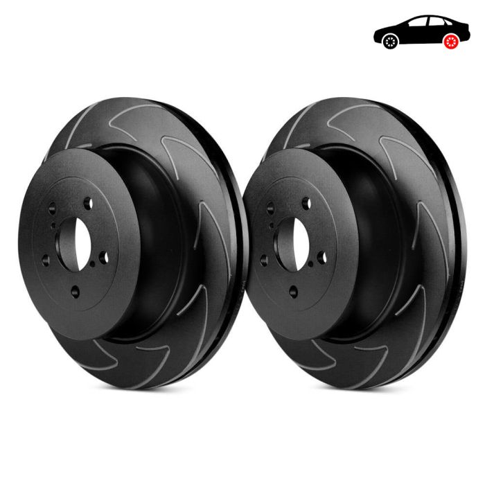 BSD1501 Sport Discs Rotors BSD EBC Brakes for Ford Focus Mk2 Galaxy Mk2 Kuga Mk1 Mondeo Saloon Mk4 Mondeo Hatchback Mk4 Mondeo Estate Mk4 Land Rover Range Rover Evoque L538 Focus Mk2 RS Focus Mk2 RS500 SMax