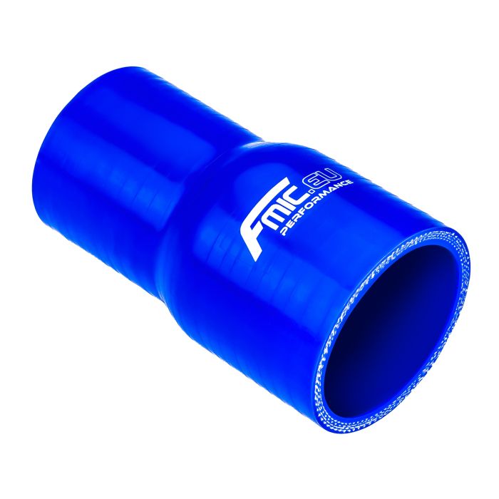 Silicone Straight Reducer 51/76mm Blue