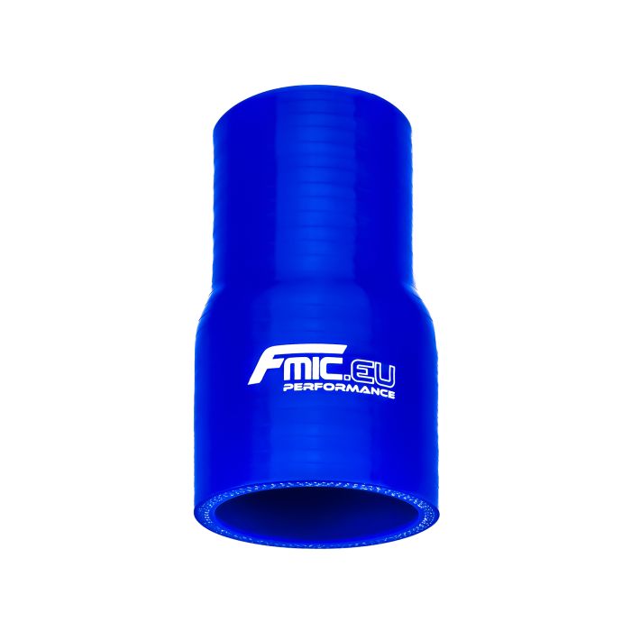 Silicone Straight Reducer 51/76mm Blue