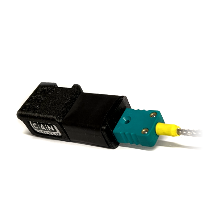 CANchecked Thermo Couple Converter EGT (TCC01) mit Mating connector Addon universal