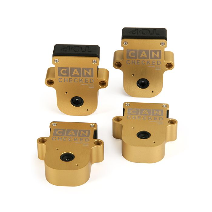 CANchecked TMB04 - Tire / Set Temp Monitoring - Bluetooth with charging Box