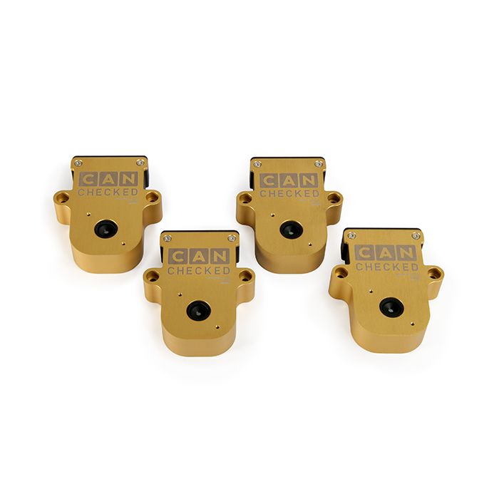 CANchecked TMB04 - Tire / Set Temp Monitoring - Bluetooth with charging Box