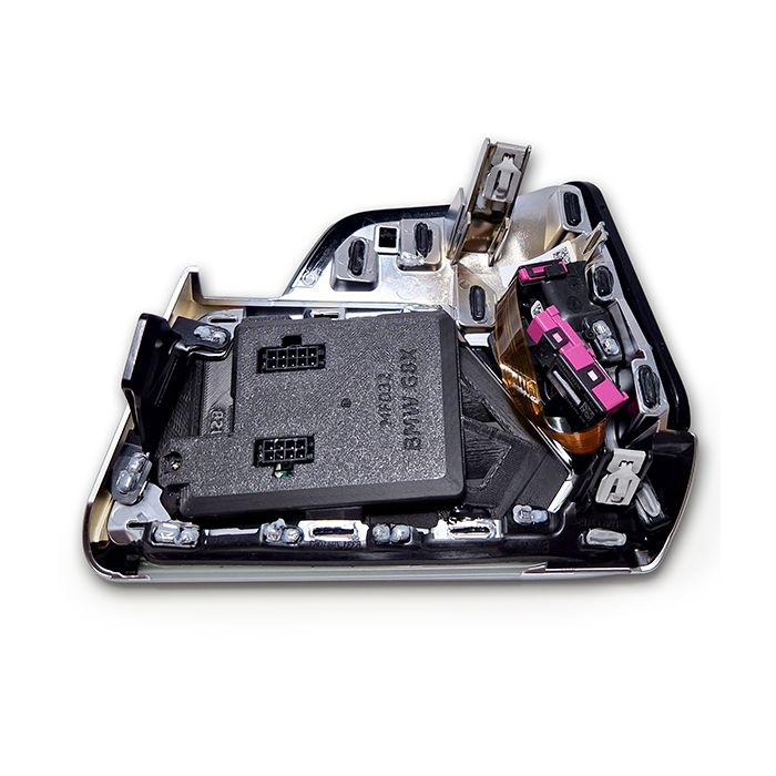 CANchecked Display MFD32 Gen2 preassembled for BMW 3/4-series M2 Coupe RHD 2021+