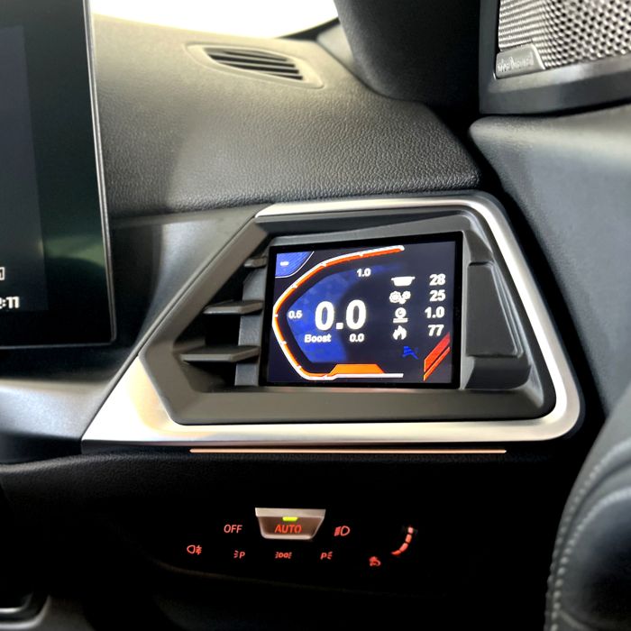 CANchecked Display MFD32 Gen2 preassembled for BMW 3/4-series M2 Coupe RHD 2021+