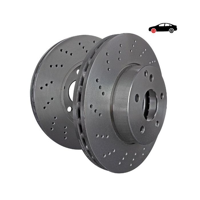D1904D Premium Discs Rotors EBC Brakes for Porsche Boxster 981 Cayman 981