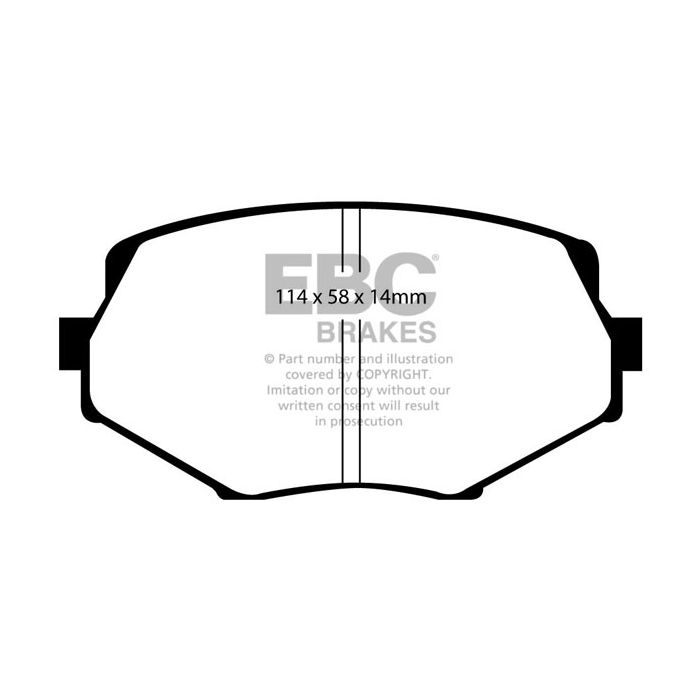 DP1002 Brake Pads ULTIMAX2 EBC Brakes for Mazda MX5 Mk1 NA MX5 Mk2 NB