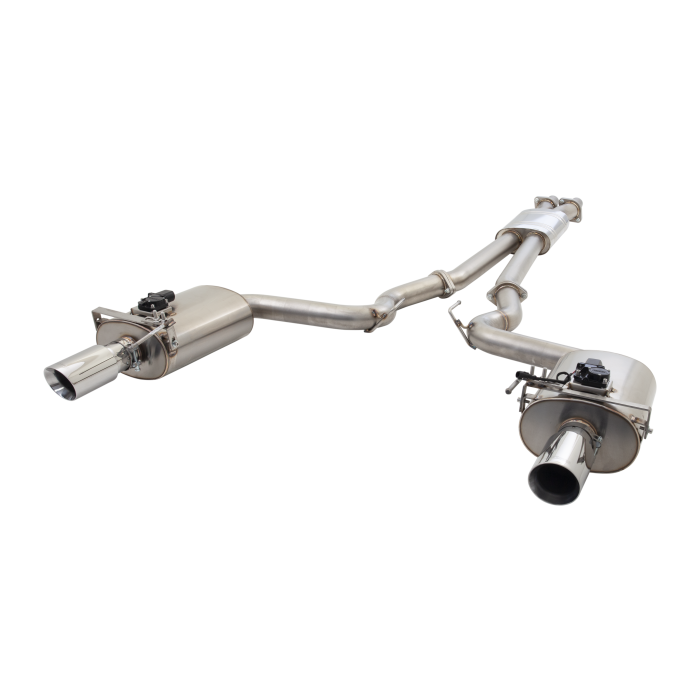 Exhaust system XForce with Varex muffler for Ford Mustang 2015-2017 GT Fastback 5.0L stainless steel