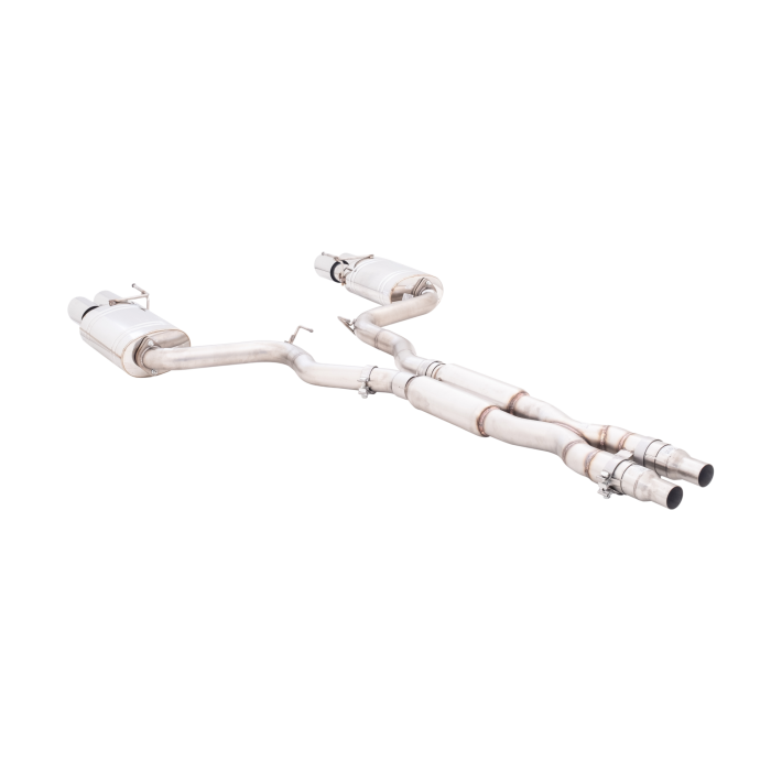 Exhaust system XForce for Ford Mustang 2018- GT Fastback 5.0L | GT Coupe stainless steel