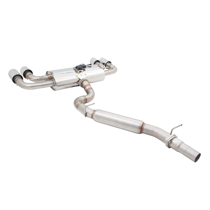 Exhaust system XForce with Varex muffler for Audi S3 2013-2020 8V SEDAN stainless steel