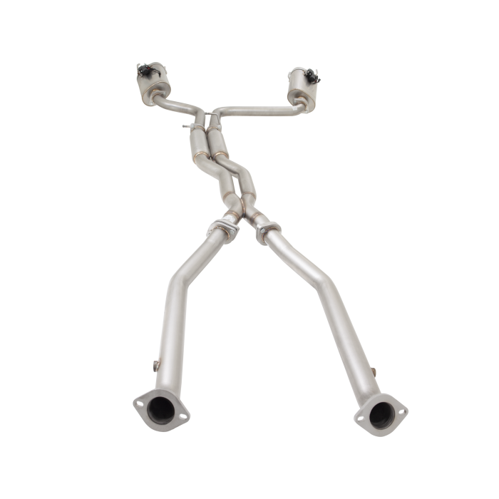 Exhaust system XForce with Varex muffler for Lexus IS 2007-2014 F stainless steel