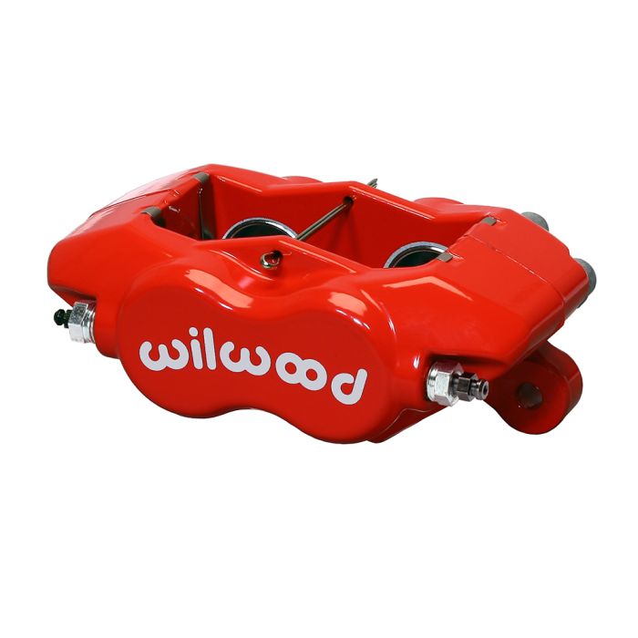 Wilwood 120-13845 Forged Dynalite Internal Universal Lug Mount Caliper 4 Pistons Red
