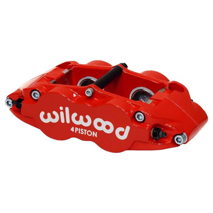 Wilwood 120-11783 FNSL4R Universal Radial Mount Caliper 4 Pistons Red
