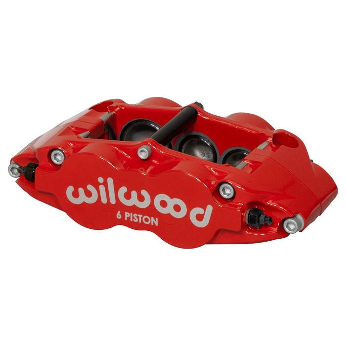 Wilwood 120-11780 FNSL6R Radial Mount Caliper Right 6 Pistons Red