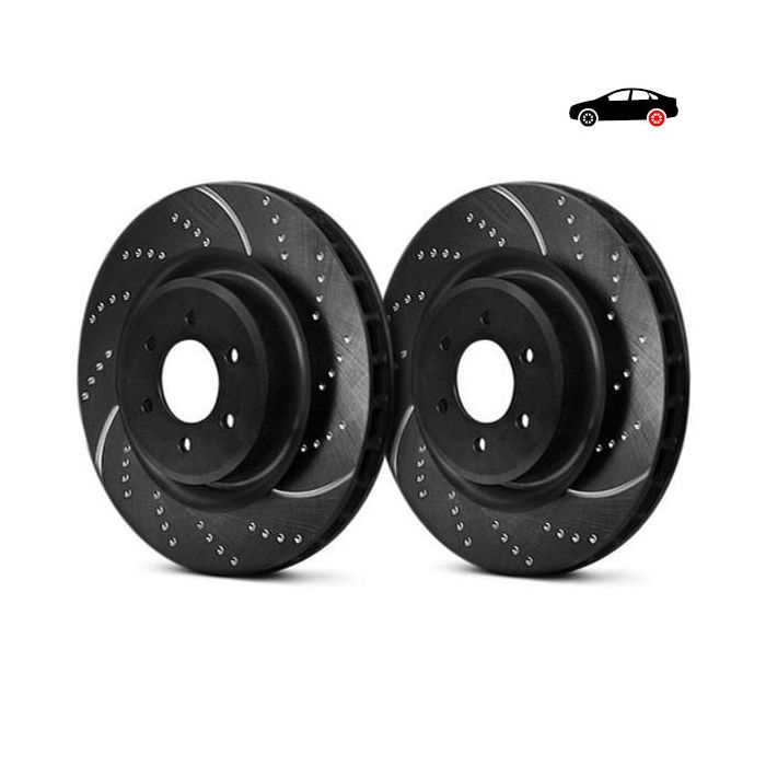GD744 Sport Discs Rotors EBC Brakes for Toyota Celica ST162 Celica ST162 GT
