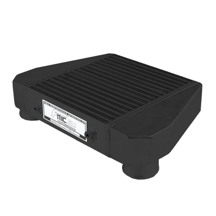 Intercooler 280x300x76mm FMIC.EU Back Inlet / Outlet Black