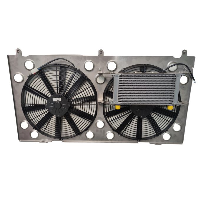 Aluminum radiator diffuser IOD Performance Nissan Patrol Y61