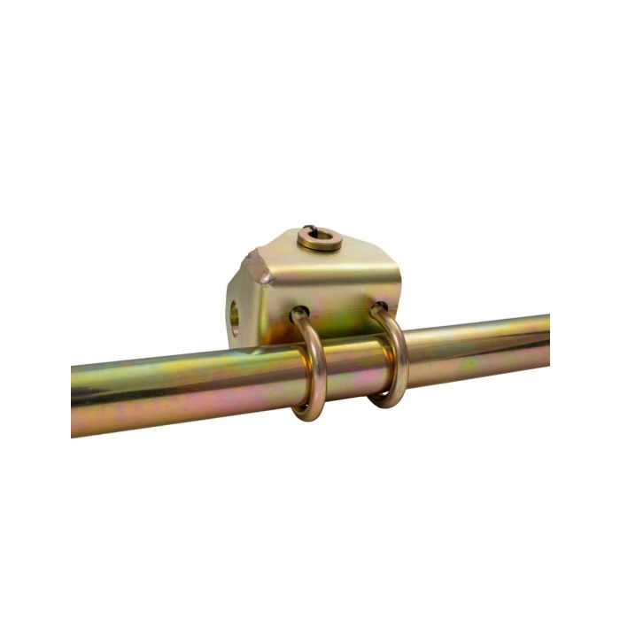 Steering Damper to frame and track rod mounting set IOD Performance Nissan Patrol Y61