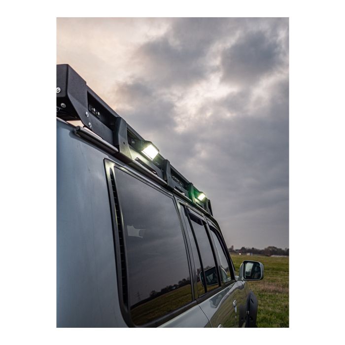 Aluminium Roof Rack Short with Backlighting IOD Performance for Nissan Patrol Y61 SWB