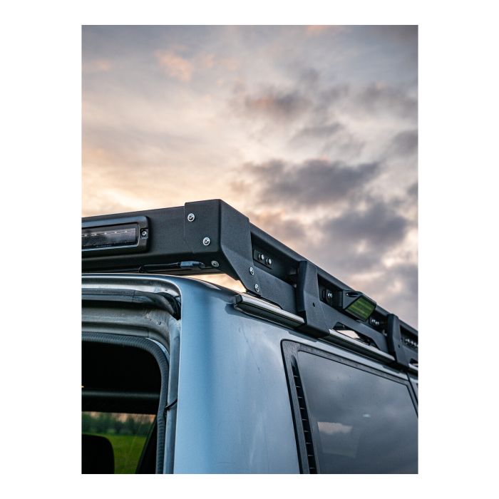 Aluminium Roof Rack Short with Backlighting IOD Performance for Nissan Patrol Y61 SWB