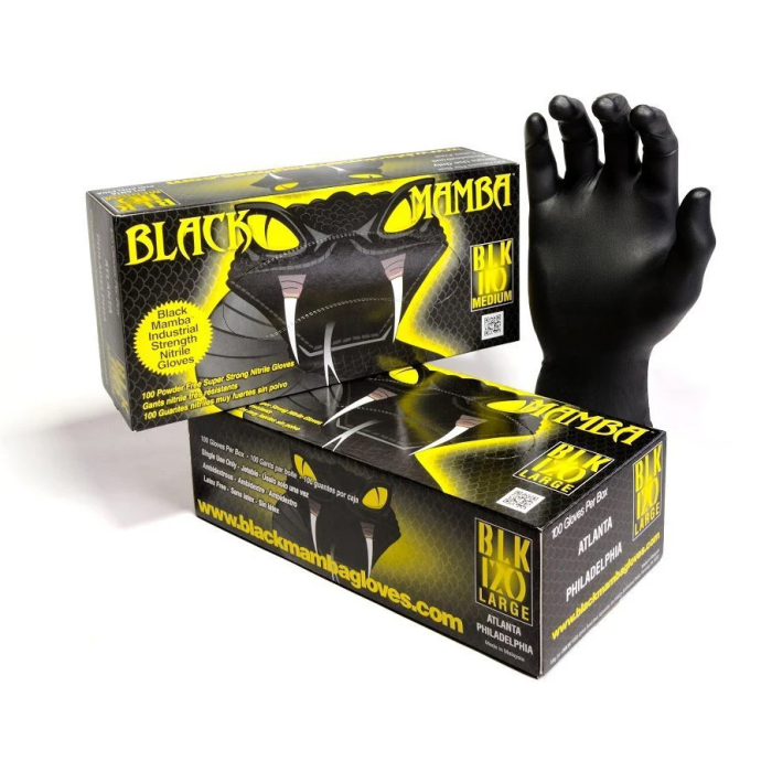 BLACK MAMBA Nitrile Gloves SIZE S