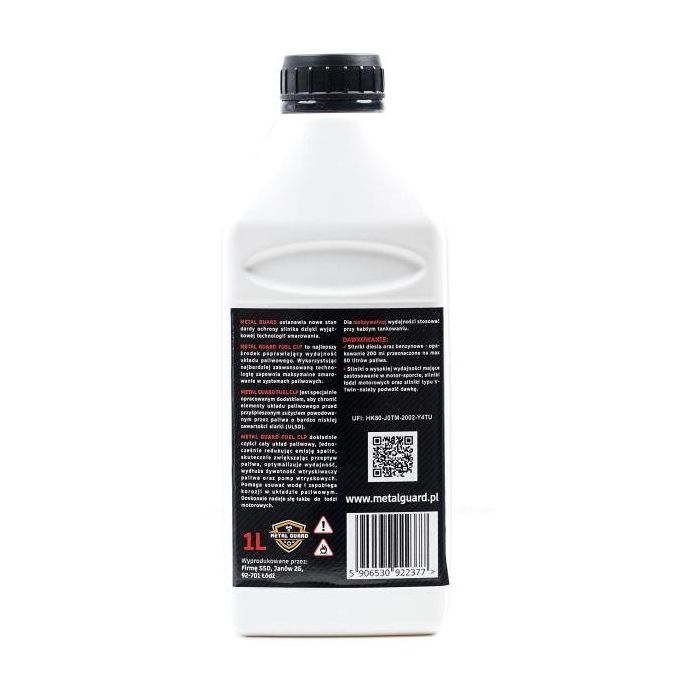 Fuel Additive Metal Guard Fuel CLP 1L – Cleans Fuel System and Enhances Performance