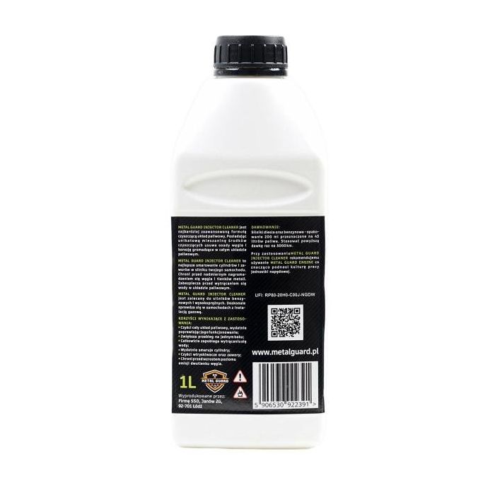 Metal Guard Injector Cleaner CLP cleans injectors and fuel system 1L