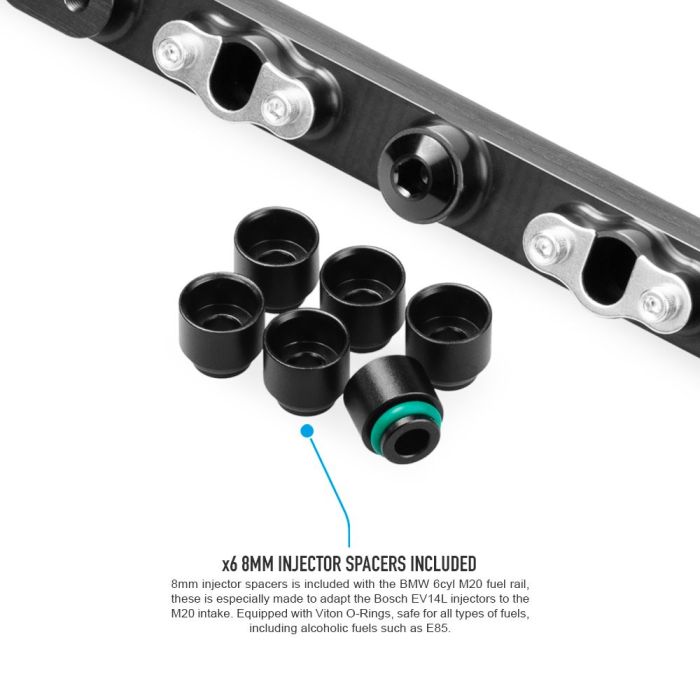 Nuke Performance Fuel Rail for BWM 6cyl M20