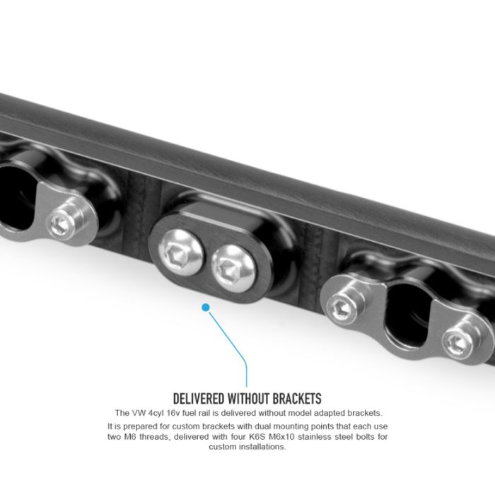 Nuke Performance Fuel Rail - Without Brackets for Volkswagen 4cyl 16v EA113 / EA888