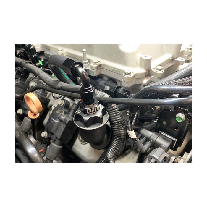 Baffled Oil Cap VTE Kit GM Radium Engineering
